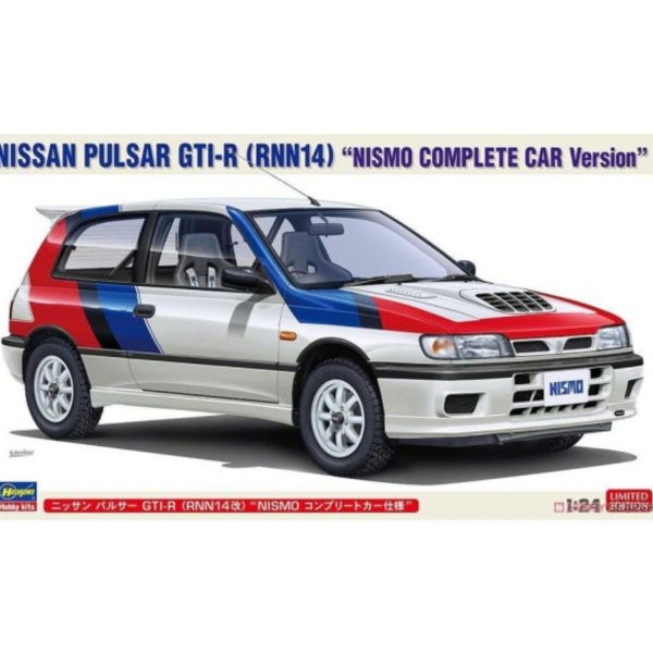 (預購) HASEGAWA 1/24 日產 Pulsar GTI-R (RNN14 Kai) NISMO 整車規格 組裝模型 20260910 HASEGAWA 1/24 日產 Pulsar GTI-R (RNN14 Kai) NISMO 整車規格 組裝模型