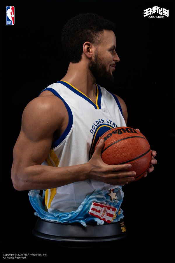 (預購) Infinity Studio 1/1 NBA 史蒂芬·柯瑞 Stephen Curry 金洲勇士隊 矽膠胸像 (預購) Infinity Studio 1/1 NBA 史蒂芬·柯瑞 Stephen Curry 金洲勇士隊 矽膠胸像