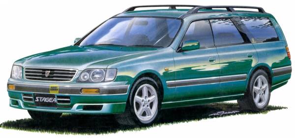 1/24 NISSAN STAGEA AUTECH 260RS/25X FOUR FUJIMI ID147 富士美 組裝模型 FUJIMI,1/24,ID,NISSAN,STAGEA,AUTECH,260RS,25X,FOUR,