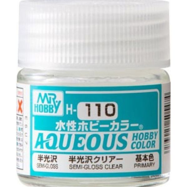 GSI 郡氏 水性漆 H-110 半光澤透明漆 10ml GSI,郡氏,水性漆,H-110,半光澤,透明漆,保護漆,10ml,