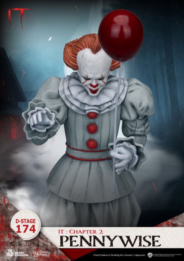 野獸國 Beast Kingdom 牠：第二章 潘尼懷斯 Pennywise DS-174 靜態完成品 野獸國 Beast Kingdom 牠：第二章 潘尼懷斯 Pennywise DS-174 靜態完成品