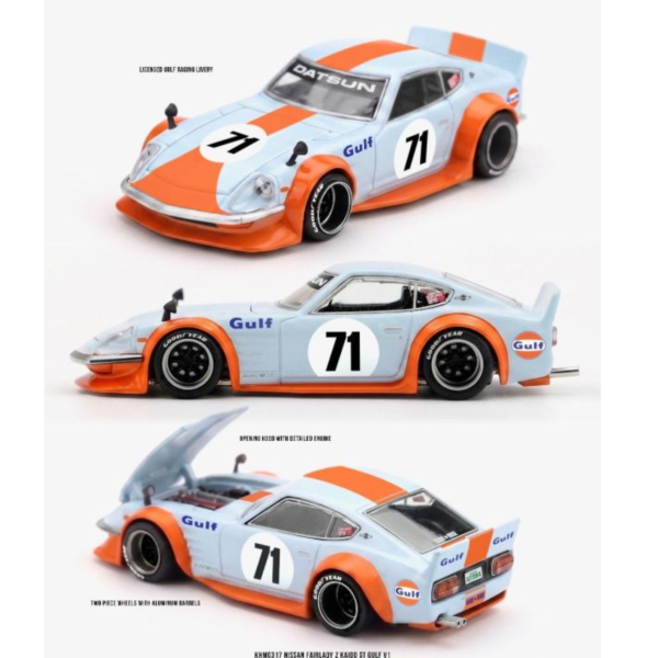 (預購) KAIDO HOUSE 1/64 日產 Nissan Fairlady Z Kaido GT GULF V1 KHMG317 20260917 KAIDO HOUSE 1/64 日產 Nissan Fairlady Z Kaido GT GULF V1 KHMG317