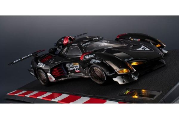 (預購) THREEZERO x Megahouse HI-SPEC 閃電霹靂車 阿斯拉 G.S.X 黑色限定 35周年紀念 可動完成品 THREEZERO x Megahouse HI-SPEC 閃電霹靂車 阿斯拉 G.S.X 黑色限定 35周年紀念 可動完成品