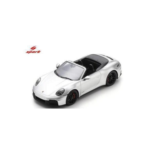 (預購) Spark 1/18 保時捷 Porsche 911 Carrera 4 GTS Cabriolet  (992.2) - Ice Grey Metallic 18S1047 20260824 Spark 1/18 保時捷 Porsche 911 Carrera 4 GTS Cabriolet  (992.2) - Ice Grey Metallic 18S1047