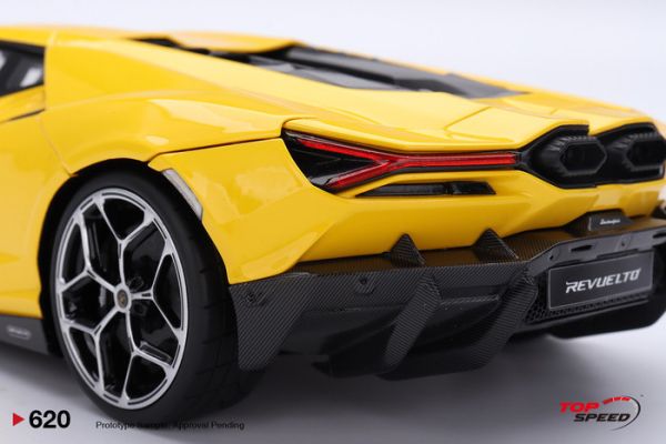 TOP SPEED 1/18 藍寶堅尼 Lamborghini Revuelto Giallo TS0620 TOP SPEED 1/18 藍寶堅尼 Lamborghini Revuelto Giallo TS0620