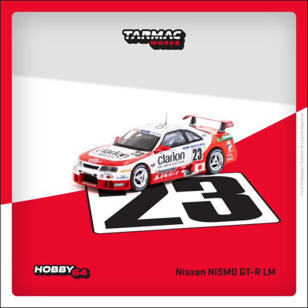 TARMAC WORKS 1/64 日產 Nissan NISMO GT-R LM 24h of Le Mans 1995 Presentation T64-067-95LM23 TARMAC WORKS 1/64 日產 Nissan NISMO GT-R LM 24h of Le Mans 1995 Presentation T64-067-95LM23