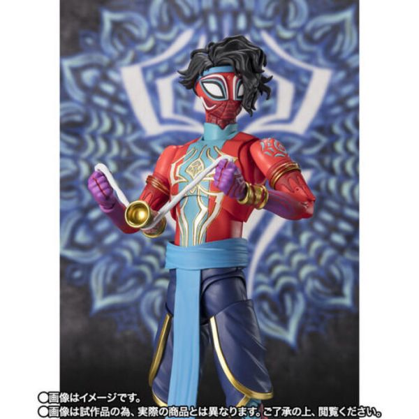 BANDAI S.H.F 蜘蛛人 穿越新宇宙 印度蜘蛛人 已塗裝可動完成品 BANDAI S.H.F 蜘蛛人 穿越新宇宙 印度蜘蛛人 已塗裝可動完成品