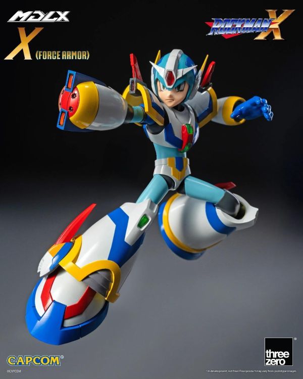 (預購) threezero MDLX X 洛克人X 洛克人 武力裝甲 12.3cm 3Z09888A0 可動完成品 20260907 threezero MDLX X 洛克人X 洛克人 武力裝甲 12.3cm 3Z09888A0 可動完成品