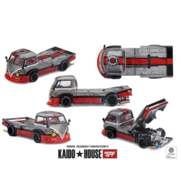 (預購) MINIGT 1/64 福斯 Volkswagen T1 KAIDO Battleship V1 KHMG286 20260528 MINIGT 1/64 福斯 Volkswagen T1 KAIDO Battleship V1 KHMG286