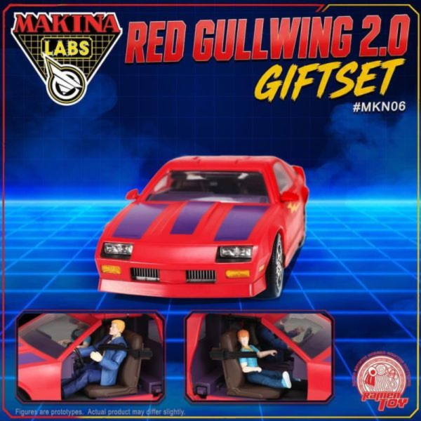 (預購) Ramen Toy RED GULLWING 2.0 紅色鷗翼門汽車 MKN06 20260915 Ramen Toy RED GULLWING 2.0 紅色鷗翼門汽車 MKN06