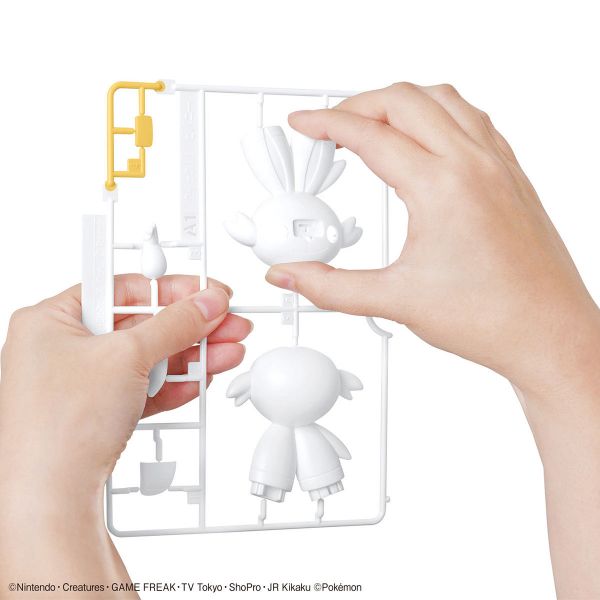 BANDAI 精靈寶可夢 神奇寶貝 Pokemon PLAMO 快組系列 005 炎兔兒 組裝模型 BANDAI,精靈寶可夢,神奇寶貝,Pokemon,PLAMO,快組系列,005,炎兔兒,組裝模型,