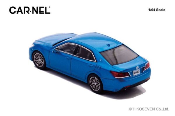 CAR-NEL 1/64 豐田皇冠 Toyota CROWN Athlete S日本車色選配版 2015天空 金屬藍 CN640045 CAR-NEL 1/64 豐田皇冠 Toyota CROWN Athlete S日本車色選配版 2015天空 金屬藍 CN640045
