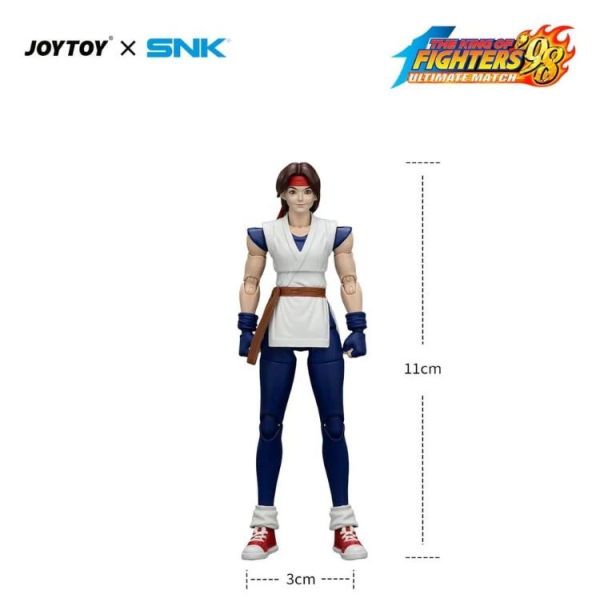 (預購) JOYTOY 1/18 SNK 拳皇 98UM 龍虎之拳隊 坂崎百合 可動完成品 JT04605 20260702 JOYTOY 1/18 SNK 拳皇 98UM 龍虎之拳隊 坂崎百合 可動完成品 JT04605