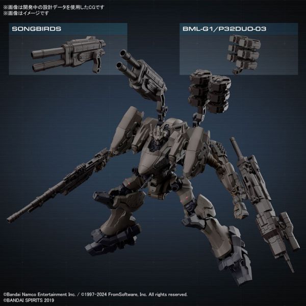 BANDAI 30MM 組裝模型輕作戰 機戰傭兵VI 境界天火 RaD CC-2000 ORBITER 黃昏 組裝模型 BANDAI 30MM 組裝模型輕作戰 機戰傭兵VI 境界天火 RaD CC-2000 ORBITER 黃昏 組裝模型