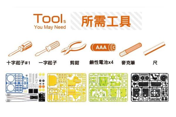 (預購) PROKITS 寶工 三合一按鍵編程機器人 GE-897 20260107 PROKITS 寶工 三合一按鍵編程機器人 GE-897