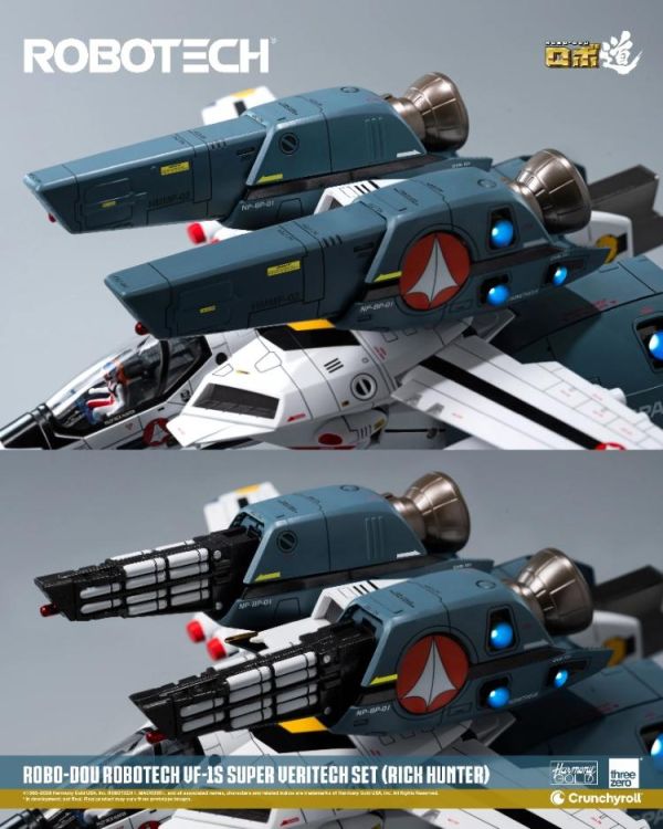 (預購) threezero ROBO-DOU 超時空要塞 VF-1S 變形戰鬥機超級裝甲套裝 RICK HUNTER 20.3cm 3Z03076W0 20260614 threezero ROBO-DOU 超時空要塞 VF-1S 變形戰鬥機超級裝甲套裝 RICK HUNTER 20.3cm 3Z03076W0