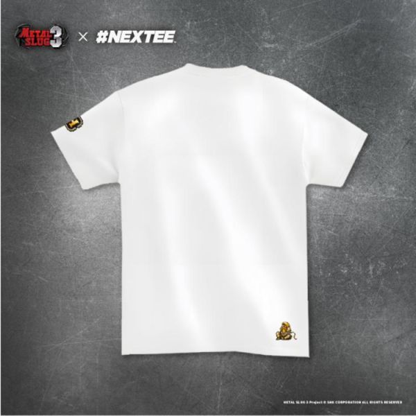 NEXTee 合金彈頭MetalSlug Hadouken 短袖T恤 黑&白 分別販售 NEXTee 合金彈頭MetalSlug Hadouken 短袖T恤 黑&白 分別販售