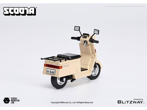 (預購) BLITZWAY SML 黏黏怪物研究所 VEHICLE MMC SCOOTA 完成品 20261124 BLITZWAY SML 黏黏怪物研究所 VEHICLE MMC SCOOTA 完成品