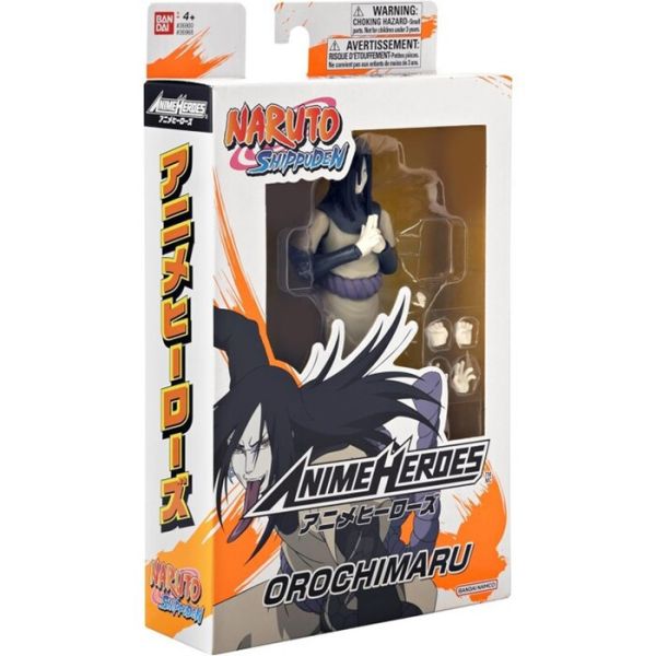 BANDAI ANIME HERO 火影忍者 大蛇丸 可動完成品 BANDAI ANIME HERO 火影忍者 大蛇丸 可動完成品