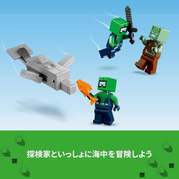 LEGO 樂高 21247 Minecraft The Axolotl House LEGO 樂高 21247 Minecraft The Axolotl House