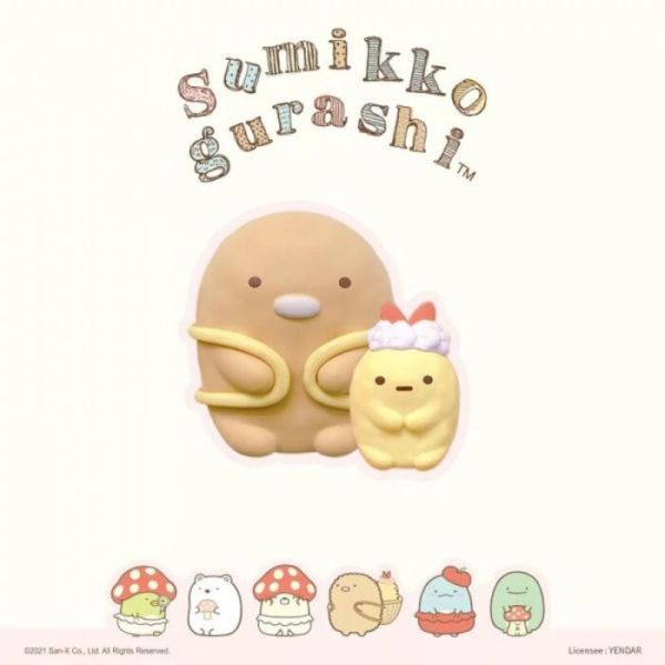 YENDAR 盒玩 角落生物 角落小夥伴 森林探險 全6種 一中盒6入販售 YENDAR 盒玩 角落生物 角落小夥伴 森林探險 全6種 一中盒6入販售