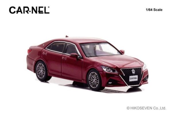 CAR-NEL 1/64 豐田皇冠 Toyota CROWN Athlete S日本車色選配版 2015紅 水晶紅 CN640046 CAR-NEL 1/64 豐田皇冠 Toyota CROWN Athlete S日本車色選配版 2015紅 水晶紅 CN640046