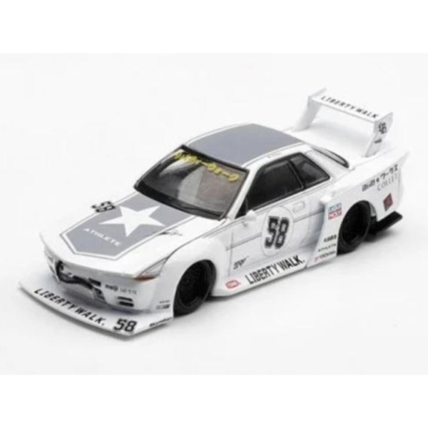 (預購) [吊卡版] MINIGT 1/64 日產 Nissan GT-R32 LB-Kaido Works TAS 2025 RHD MGT01217-BL 20260326 [吊卡版] MINIGT 1/64 日產 Nissan GT-R32 LB-Kaido Works TAS 2025 RHD MGT01217-BL