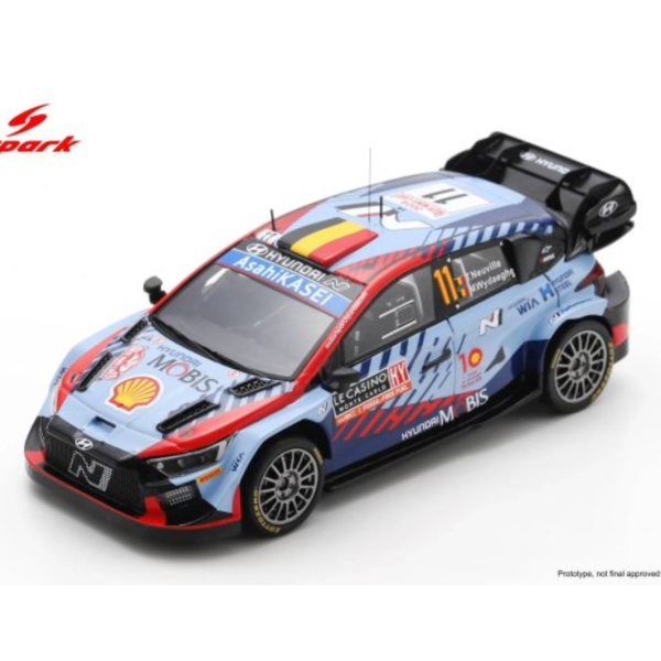 (預購) SPARK 1/43 現代 Hyundai i20N Rally1 No.11 Winner Monte Carlo Rally 2024 S6910 20260924 SPARK 1/43 現代 Hyundai i20N Rally1 No.11 Winner Monte Carlo Rally 2024 S6910