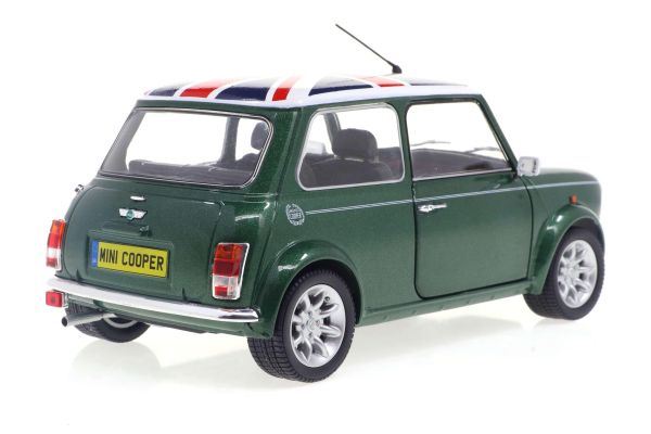 (預購) SOLIDO 1/18 迷你 MINI COOPER SPORT BRITISH RACING GREEN & FLAG 1997 20261026 SOLIDO 1/18 迷你 MINI COOPER SPORT BRITISH RACING GREEN & FLAG 1997