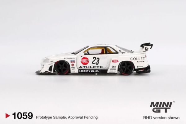 MINIGT 1/64 日產 Nissan LB-ER34 Super Silhouette ATHLETE/COLLET MGT01059-R MINIGT 1/64 日產 Nissan LB-ER34 Super Silhouette ATHLETE/COLLET MGT01059-R