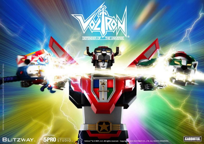 [再販] Blitzway × 5PRO STUDIO CARBOTIX Voltron 五獅合體 百獸王 聖戰士 可動完成品 Blitzway × 5PRO STUDIO,CARBOTIX Voltron,五獅合體 百獸王,聖戰士,可動完成品,
