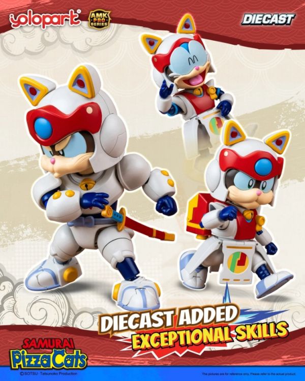 (預購) Yolopark AMK PRO 功夫貓黨 野太郎 組裝模型 20251218 Yolopark AMK PRO 功夫貓黨 野太郎 組裝模型