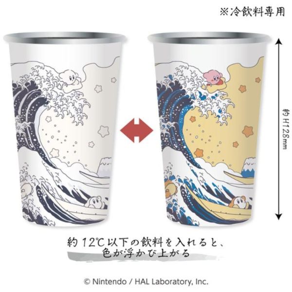 (預購) ENSKY 星之卡比 沖浪裏和風變色杯 20260504 ENSKY 星之卡比 沖浪裏和風變色杯