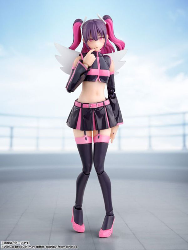 BANDAI S.H.Figuarts SHF 2.5次元的誘惑 美莉艾拉 天使空挺隊 美花莉 可動完成品 BANDAI S.H.Figuarts SHF 2.5次元的誘惑 美莉艾拉 天使空挺隊 美花莉 可動完成品