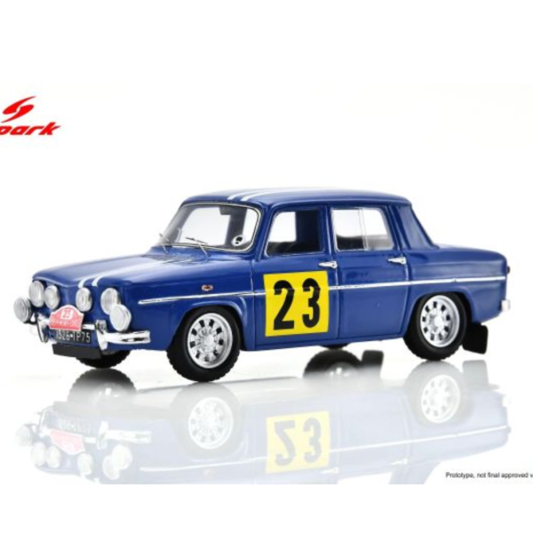 (預購) SPARK 1/43 雷諾 Renault 8 Gordini 1300 No.23 7th Monte Carlo Rally 1967 S5550 20260924 SPARK 1/43 雷諾 Renault 8 Gordini 1300 No.23 7th Monte Carlo Rally 1967 S5550