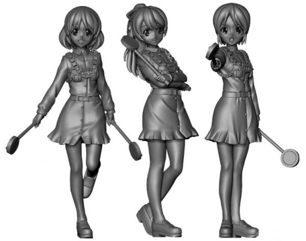 (預購) PLATZ 1/35 GPF-32 少女與戰車 日本戰車道聯盟 審判員 公仔組 20260423 PLATZ 1/35 GPF-32 少女與戰車 日本戰車道聯盟 審判員 公仔組