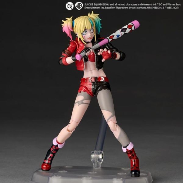 (預購) KAIYODO 海洋堂 Revoltech 驚奇山口式 異世界自殺突擊隊 哈莉·奎茵 可動完成品 NR082 20260510 KAIYODO 海洋堂 Revoltech 驚奇山口式 異世界自殺突擊隊 哈莉·奎茵 可動完成品 NR082