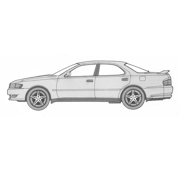 1/24 TOYOTA CHASER TOURER S FUJIMI ID305 富士美 組裝模型 FUJIMI,1/24,RS,Ford,GT40,1966,Nissan,S15,Silvia,HONDA,Cyber,CR-X,Si, NISSAN,R32,SKYLINE,GT-R,