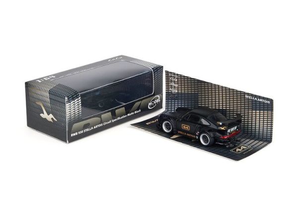 (預購) Model Model 1/64 保時捷 RWB930 STELLA ARTOIS Circuit Specification Matte Black MM64-RWB930-001 20250924 (預購) Model Model 1/64 保時捷 RWB930 STELLA ARTOIS Circuit Specification Matte Black MM64-RWB930-001 20250924