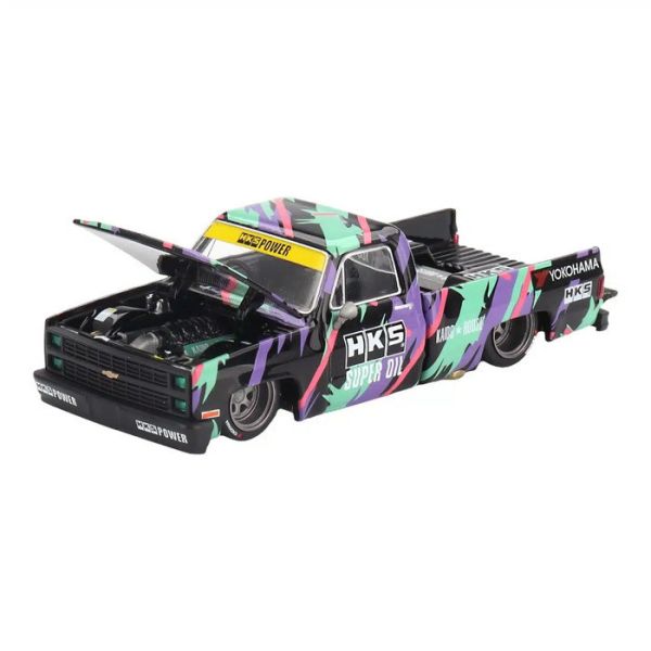 KaidoHouse x MINIGT 1/64 雪佛蘭 Chevrolet Silverado KAIDO  HKS V1 KHMG174 KaidoHouse x MINIGT 1/64 雪佛蘭 Chevrolet Silverado KAIDO  HKS V1 KHMG174