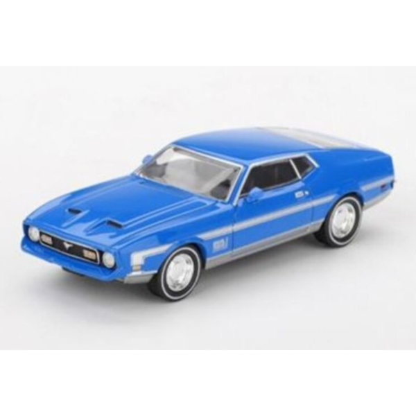 (預購) MINIGT 1/64 福特 Ford Mustang Mach 1 Grabber Blue LHD MGT01138-L 20251225 MINIGT 1/64 福特 Ford Mustang Mach 1 Grabber Blue LHD MGT01138-L
