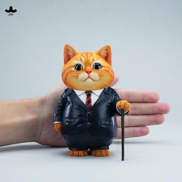 (預購) JXK Studio JXK346 動物公仔 老闆貓 A 20260423 JXK Studio JXK346 動物公仔 老闆貓 A