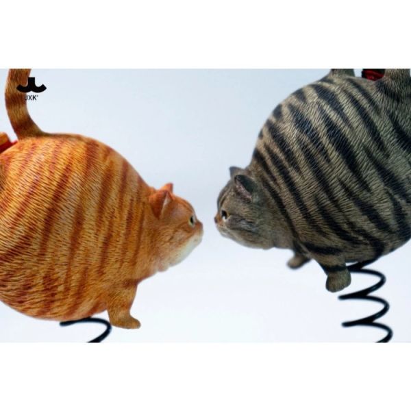 (預購) JXK JXK324 動物公仔 球貓 A 奶牛貓 20251223 JXK JXK324 動物公仔 球貓 A 奶牛貓