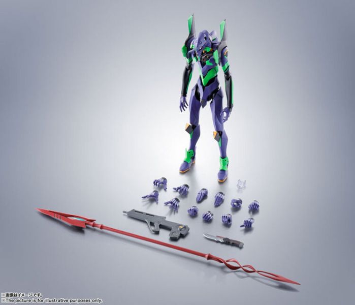 (預購) [再販] BANDAI ROBOT魂 <SIDE EVA> 福音戰士初號機+卡西烏斯之槍 (新色彩版) 可動完成品 (預購) [再販] BANDAI ROBOT魂 <SIDE EVA> 福音戰士初號機+卡西烏斯之槍 (新色彩版) 可動完成品