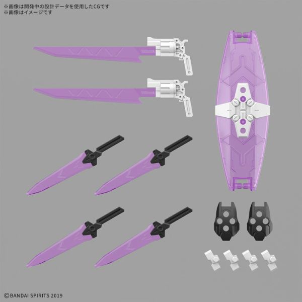 BANDAI 30MM 073 組裝模型輕作戰 1/144 EXM-X20A 列維尼克斯 TYPE-A 組裝模型 BANDAI 30MM 073 組裝模型輕作戰 1/144 EXM-X20A 列維尼克斯 TYPE-A 組裝模型
