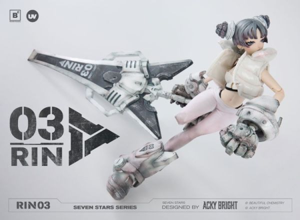 (預購) Beautiful Chemistry 1/6 Seven Stars系列 03號 RIN BC202516 可動完成品 20251125 Beautiful Chemistry 1/6 Seven Stars系列 03號 RIN BC202516 可動完成品