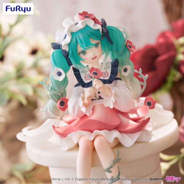 Furyu 景品 初音未來 泡麵蓋公仔 銀蓮花精靈Ver. 2507 Furyu 景品 初音未來 泡麵蓋公仔 銀蓮花精靈Ver.