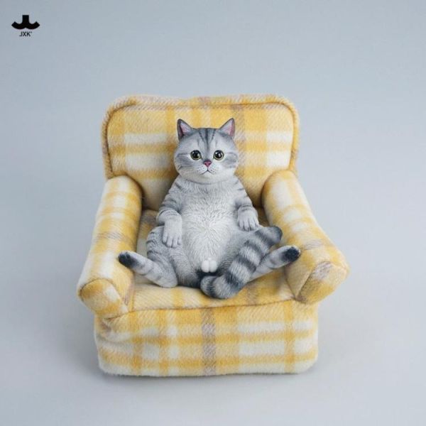 (預購) JXK Studio JXK350 動物公仔 暖格沙發喵 A 20260423 JXK Studio JXK350 動物公仔 暖格沙發喵 A