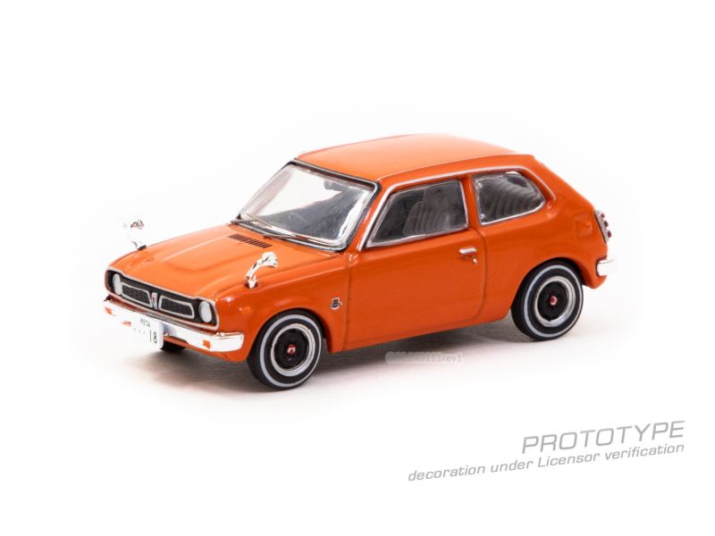 TARMAC WORKS 1/64 COLLAB64 本田 Honda Civic (SB1) Orange 老喜美SB1 TARMAC WORKS 1/64 COLLAB64 本田 Honda Civic (SB1) Orange 老喜美SB1