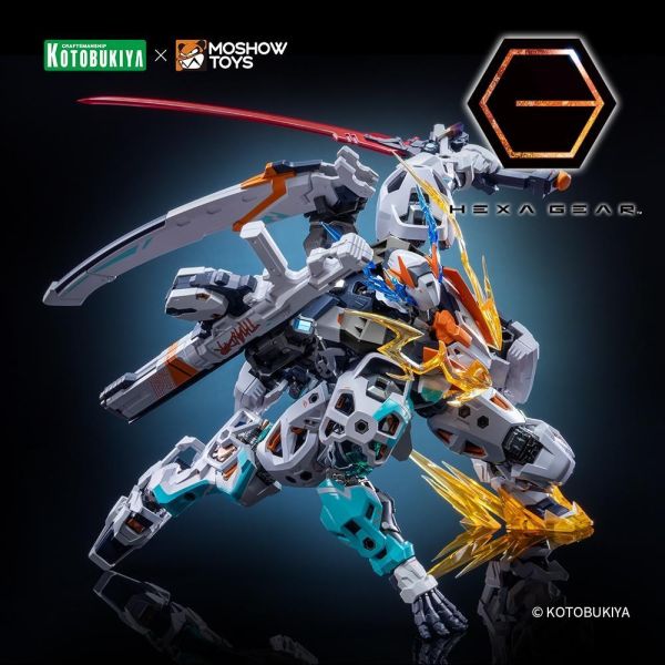 (預購) Kotobukiya 壽屋 X MOSHOW 模壽 匠心級 六角機牙 雷神 陣地突擊型 疾雷 組裝模型 首批特典:替換用透明胸甲外殼組件 20261116 Kotobukiya 壽屋 X MOSHOW 模壽 匠心級 六角機牙 雷神 陣地突擊型 疾雷 組裝模型 首批特典:替換用透明胸甲外殼組件